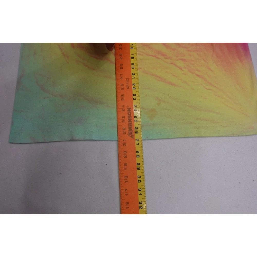 Fruit Of The Loom Shirt Mens L Multicolor Tie Dye Dolphin Yin Yang Vintage 90s